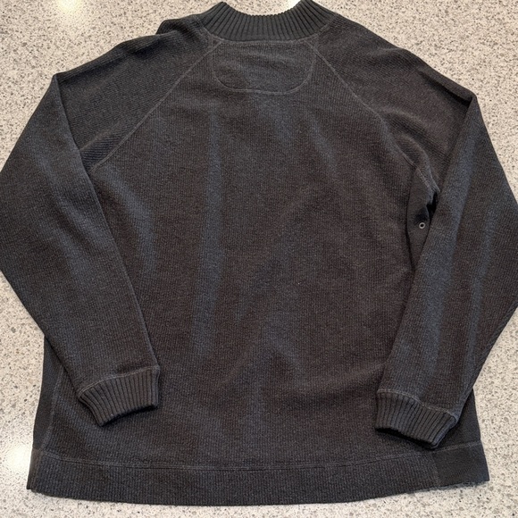 Men's Tommy Bahama Black Sweater Size Large 100% Cotton - Picture 5 of 5